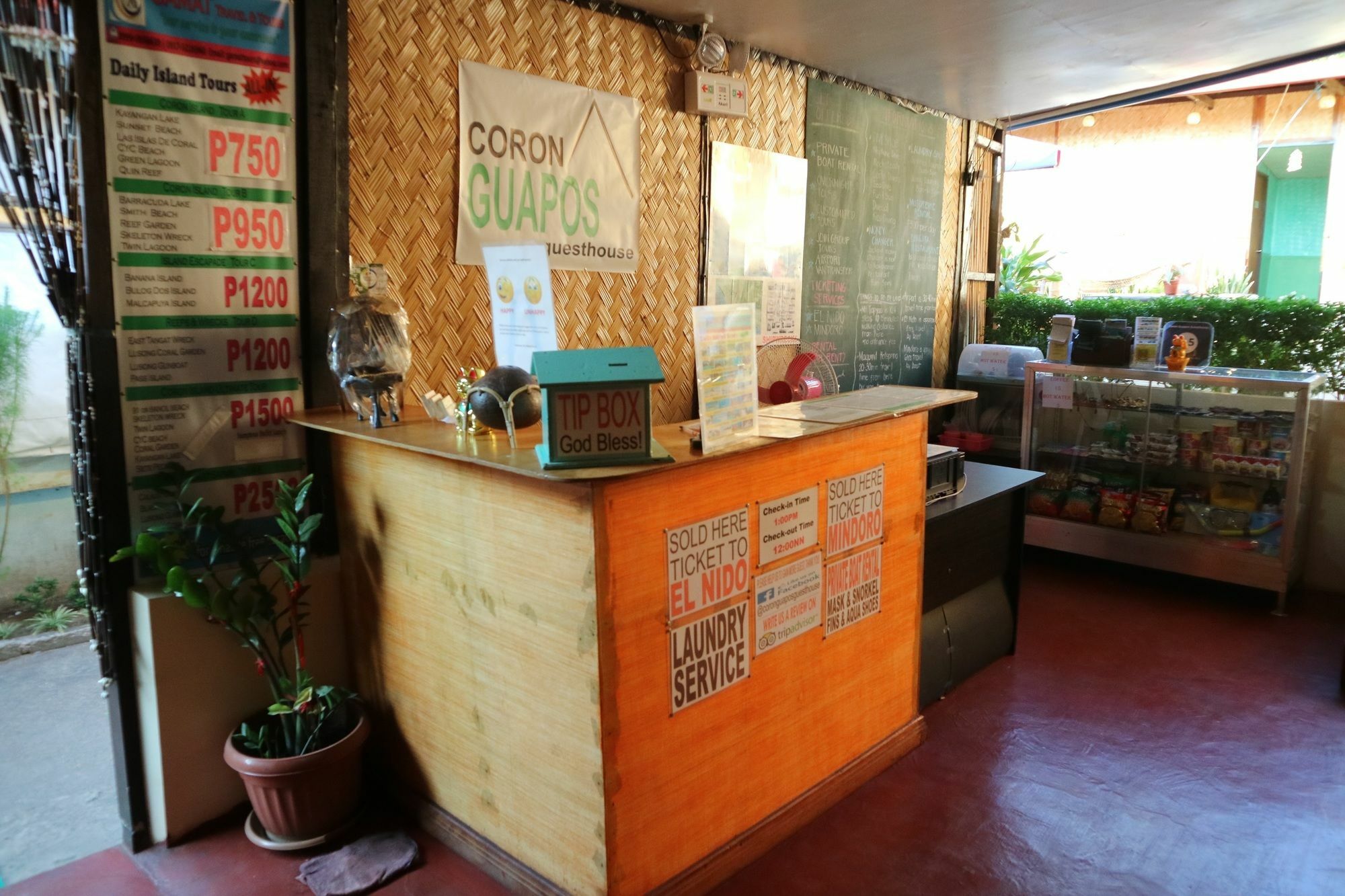 Coron Guapos Guesthouse Eksteriør billede